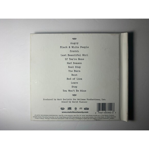 Mad Season By Matchbox Twenty Black & White People Rob Thomas Book Version - Picture 4 of 6